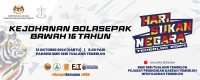HSN2024 TEMERLOH – KEJOHANAN BOLA SEPAK BAWAH 16 TAHUN HSN2024 TEMERLOH ( PEJABAT PENDIDIKAN DAERAH TEMERLOH )