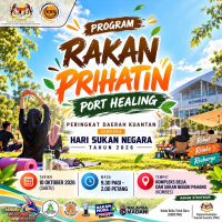 Rakan Prihatin Port Healing Sempena HSN 2026 Peringkat Daerah Kuantan