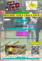 MRSM TERENDAK MINI DISC GOLF CHALLANGE