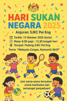 PROGRAM  KECERGASAN KEMENTERIAN PENDIDIKAN SEMPENA HARI SUKAN NEGARA  TAHUN 2025