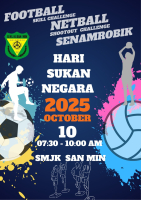 PROGRAM HARI SUKAN NEGARA SMJK SAN MIN TELUK INTAN 2025