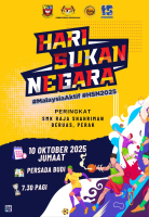 Sambutan Hari Sukan Negara SMK Raja Shahriman