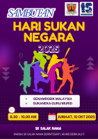SAMBUTAN HARI SUKAN NEGARA PERINGKAT SEKOLAH KEBANGSAAN SALAK NAMA 2025