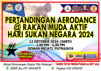 PERTANDINGAN AERODANCE @ RAKAN MUDA AKTIF HARI SUKAN NEGARA 2024