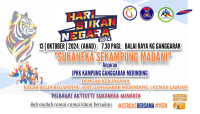 hari sukan negara 2024 Kampung Ganggaran/ Merinding