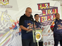 Pelancaran Hari Sukan Negara Peringkat Bahagian Miri