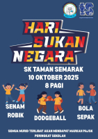 Sambutan Hari Sukan Negara 2025 Peringkat SK Taman Semarak 