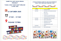 HARI SUKAN PERINGKAT TADIKA JAIM TAMAN BUKIT BERUANG UTAMA