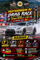 PERTANDINGAN DRAG CAR RACE HARI SUKAN NEGARA PERINGKAT DAERAH CAMERON HIGHLANDS 2026