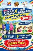 BERJALAN RIA MADANI HARI SUKAN NEGARA PERINGKAT DAERAH CAMERON HIGHLANDS 2026