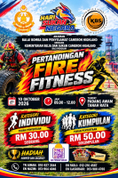 PERTANDINGAN FIRE FITNESS CHALLENGE HARI SUKAN NEGARA PERINGKAT DAERAH CAMERON HIGHLANDS 2026