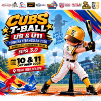 KEJOHANAN T-BALL U9 &amp; U11 TERBUKA KEBANGSAAN EDISI 3.0 SEMPENA HARI SUKAN NEGARA 2026