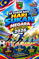 PROGRAM KECERGASAN KPM SEMPENA HARI SUKAN NEGARA PERINGKAT SK KUBOR DATU, KUALA BALAH, KELANTAN