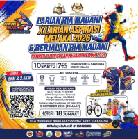Larian Ria Madani X Larian Aspirasi Melaka 2026